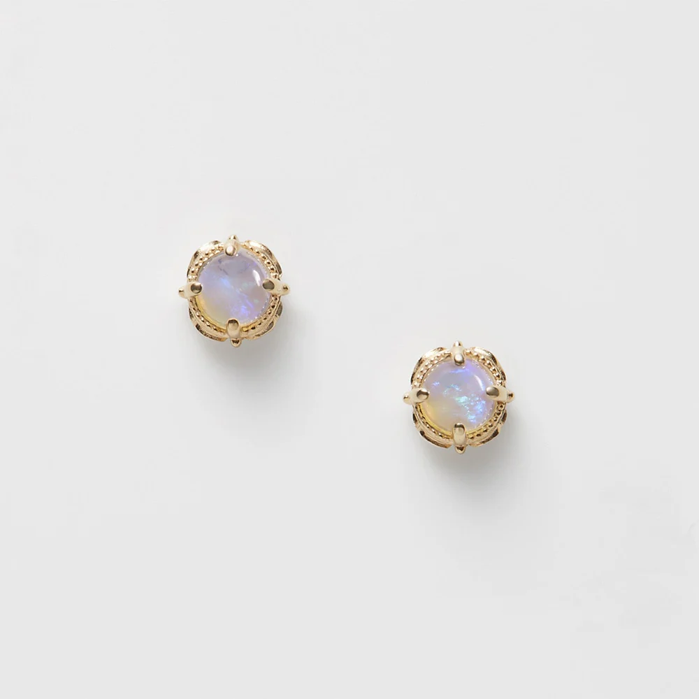 K10 Opal Earrings