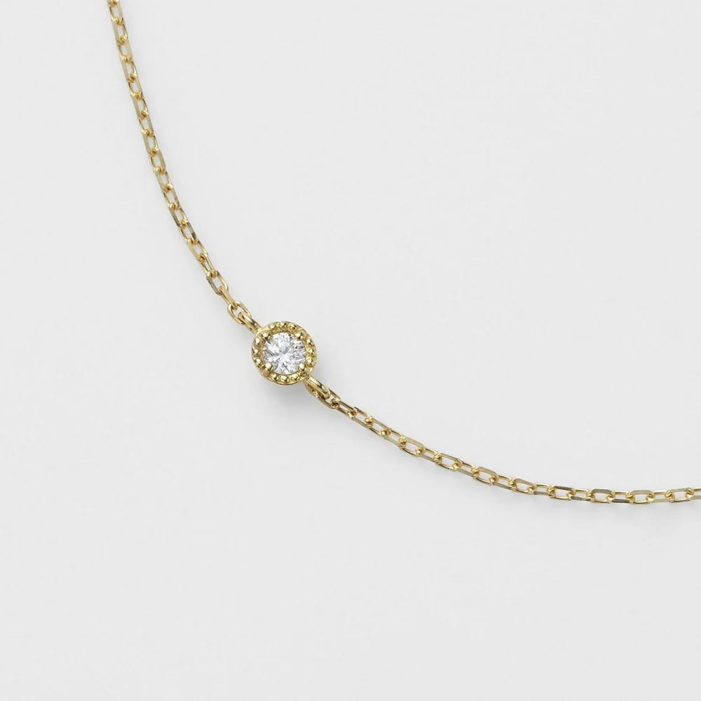 K18 Diamond Bracelet (0.03Ct)