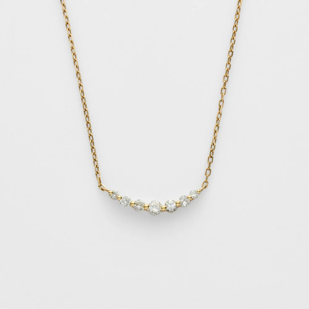 K18 Diamond Necklace(0.1ct)