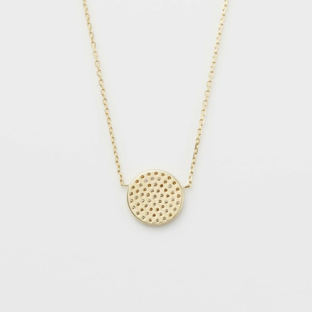 K18 Diamond Necklace (Total 0.11ct) - Image 4