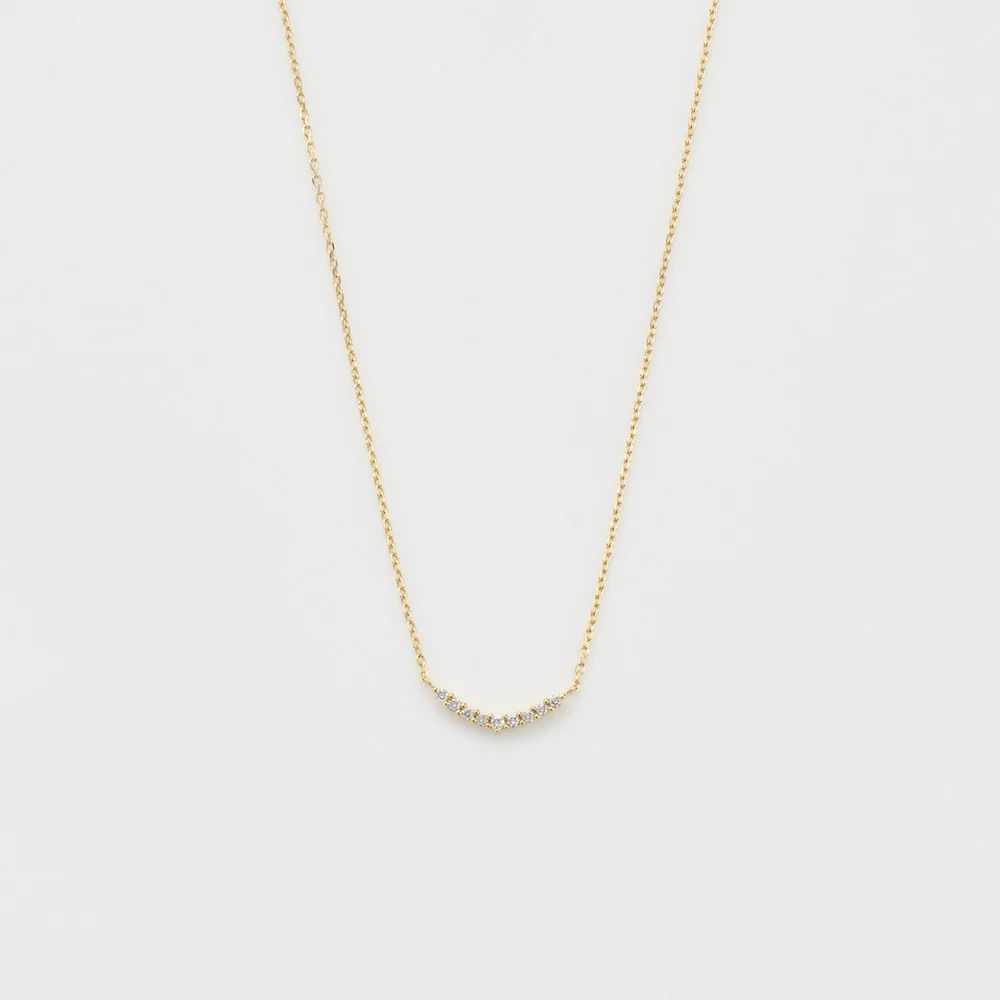 K18 Diamond Necklace(0.04ct)