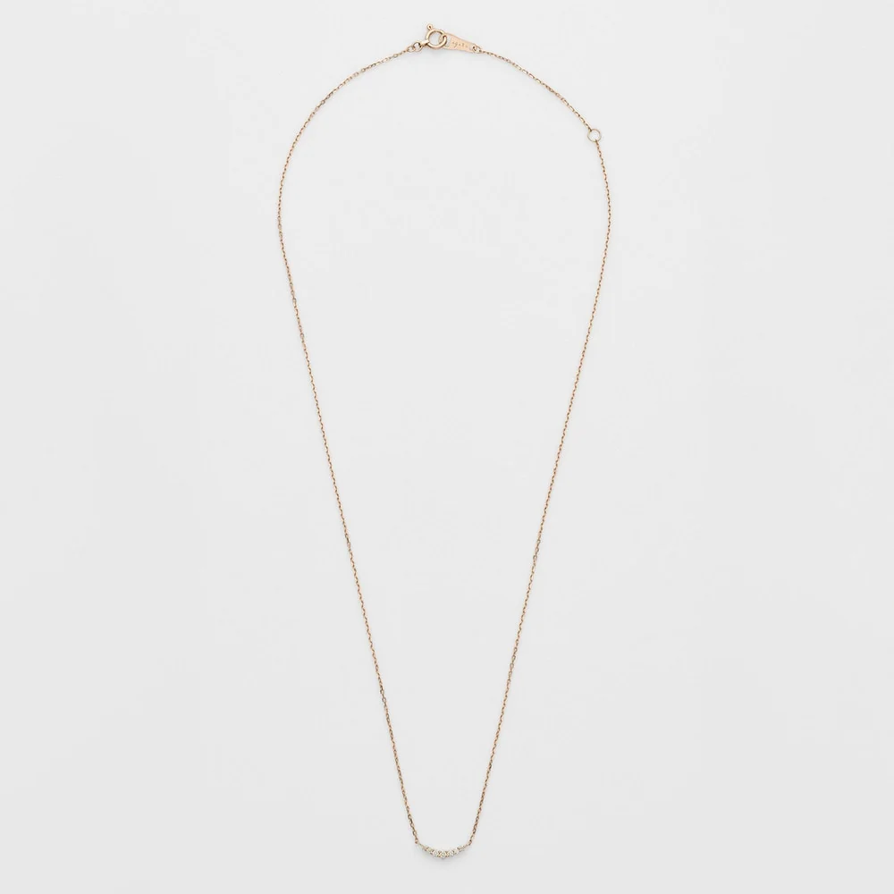 K10 Diamond Necklace (Pink Gold)(0.05ct) - Image 5