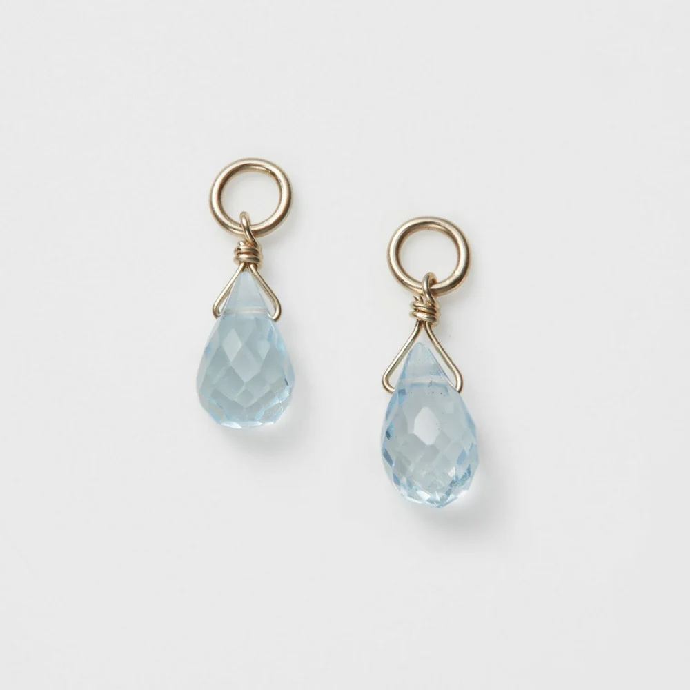 K10 Topaz Earring Charm