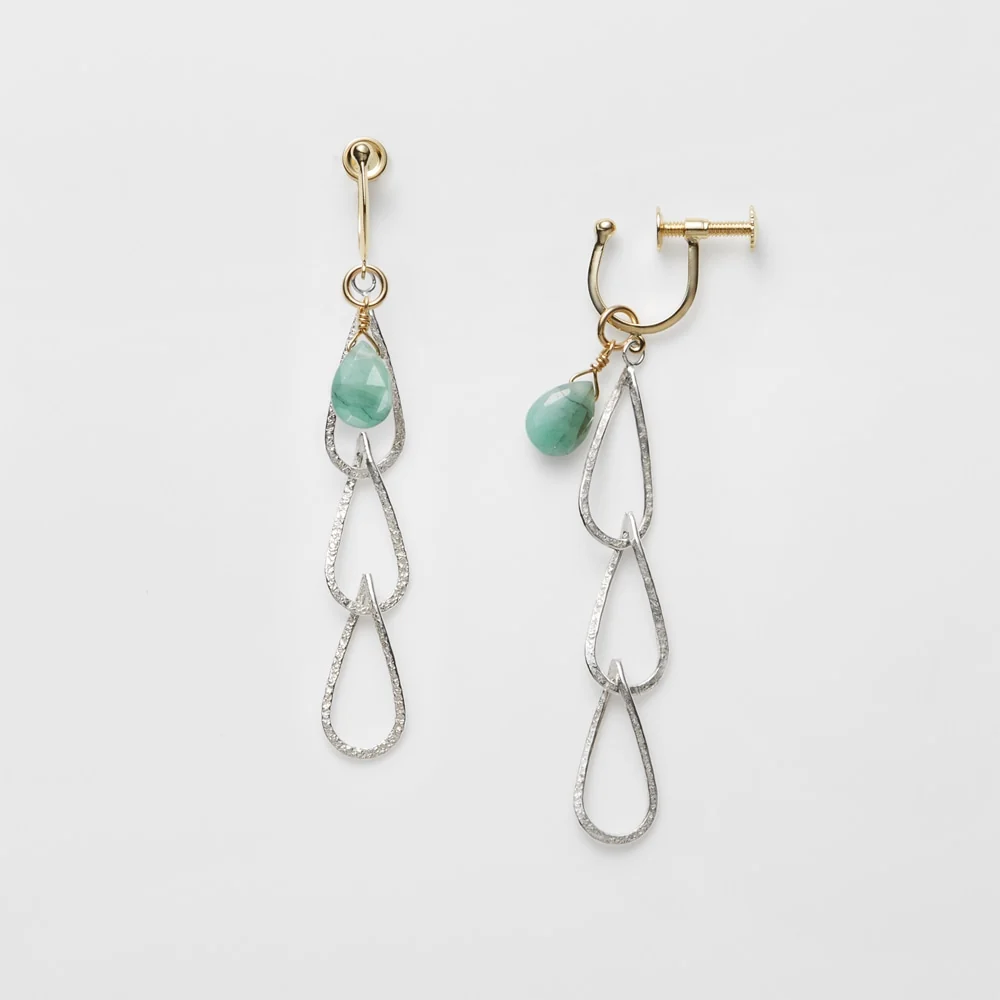 K10 Emerald Earring Charm - Image 3