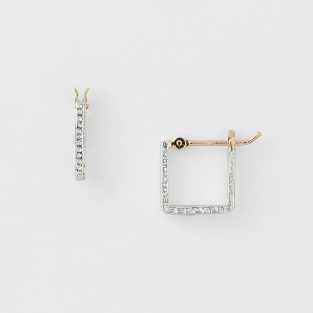 Silver Hoop Earrings