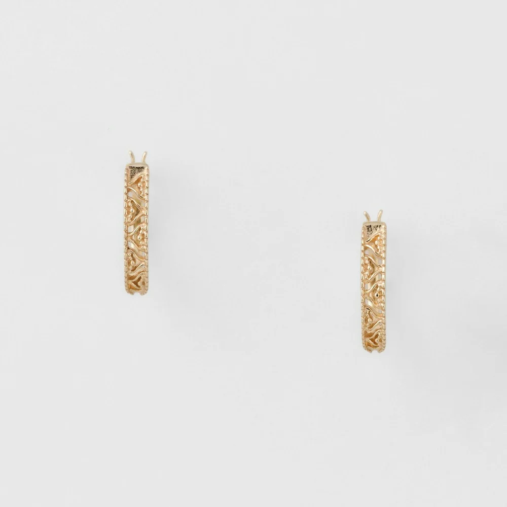 K10 Hoop Earrings - Image 2