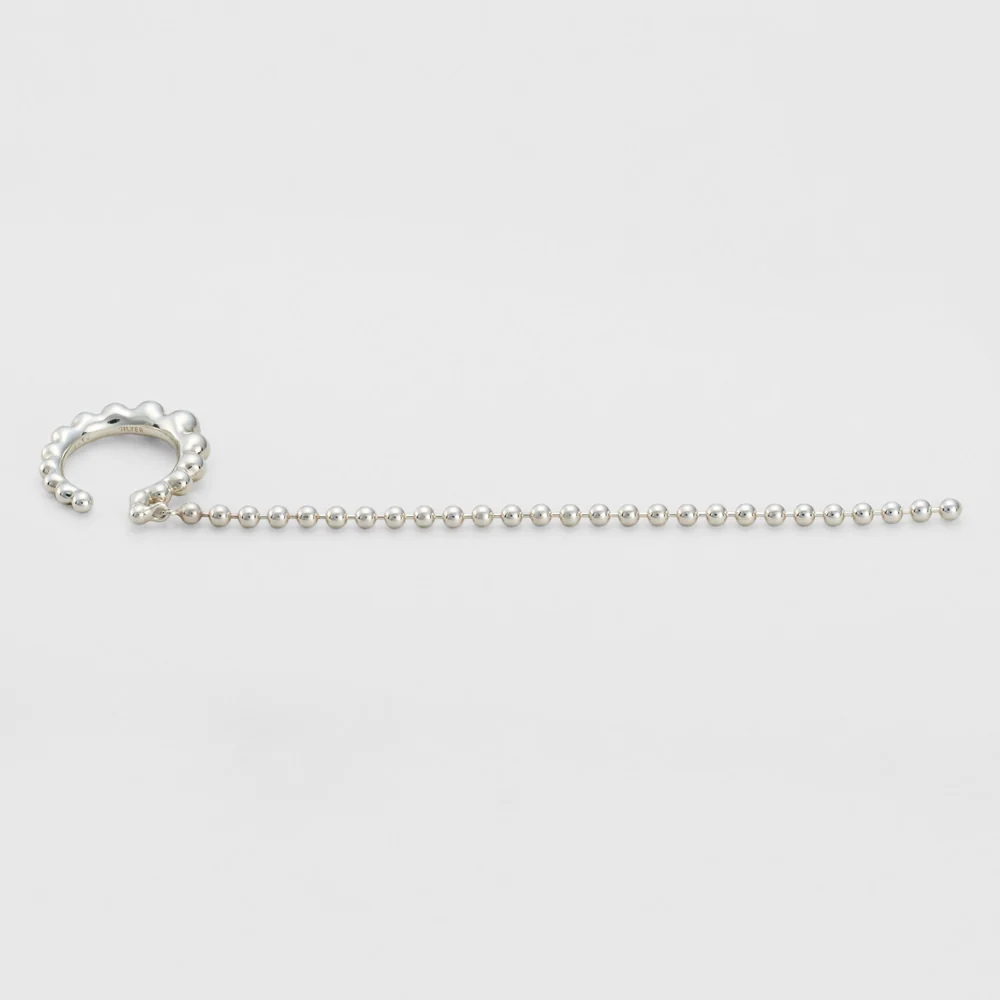 Silver Ear Cuff (Single) - Image 4