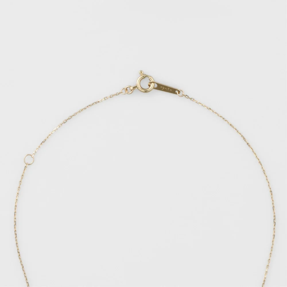 Initial Y/K10 Diamond Necklace - Image 3
