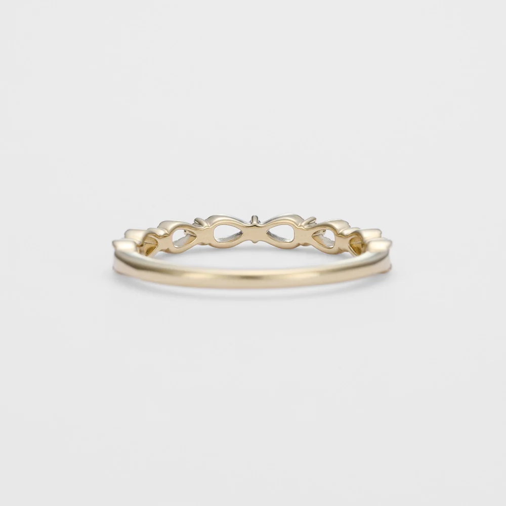 K10 Diamond Pinky Ring (0.01ct) - Image 3