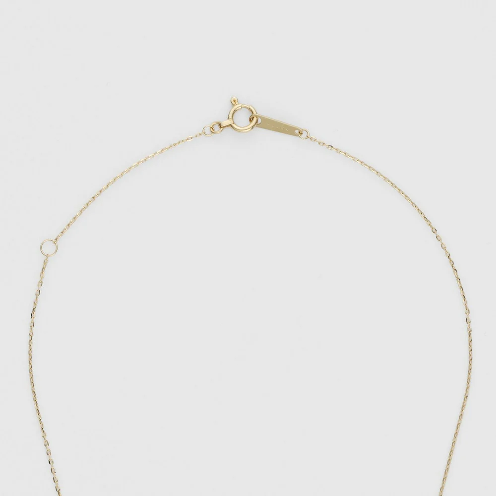 <April Birthstone> K10 Morganite Necklace - Image 5