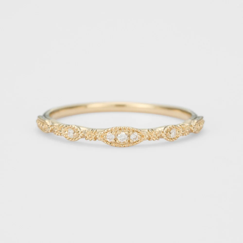 K10 Diamond Ring (0.02Ct)