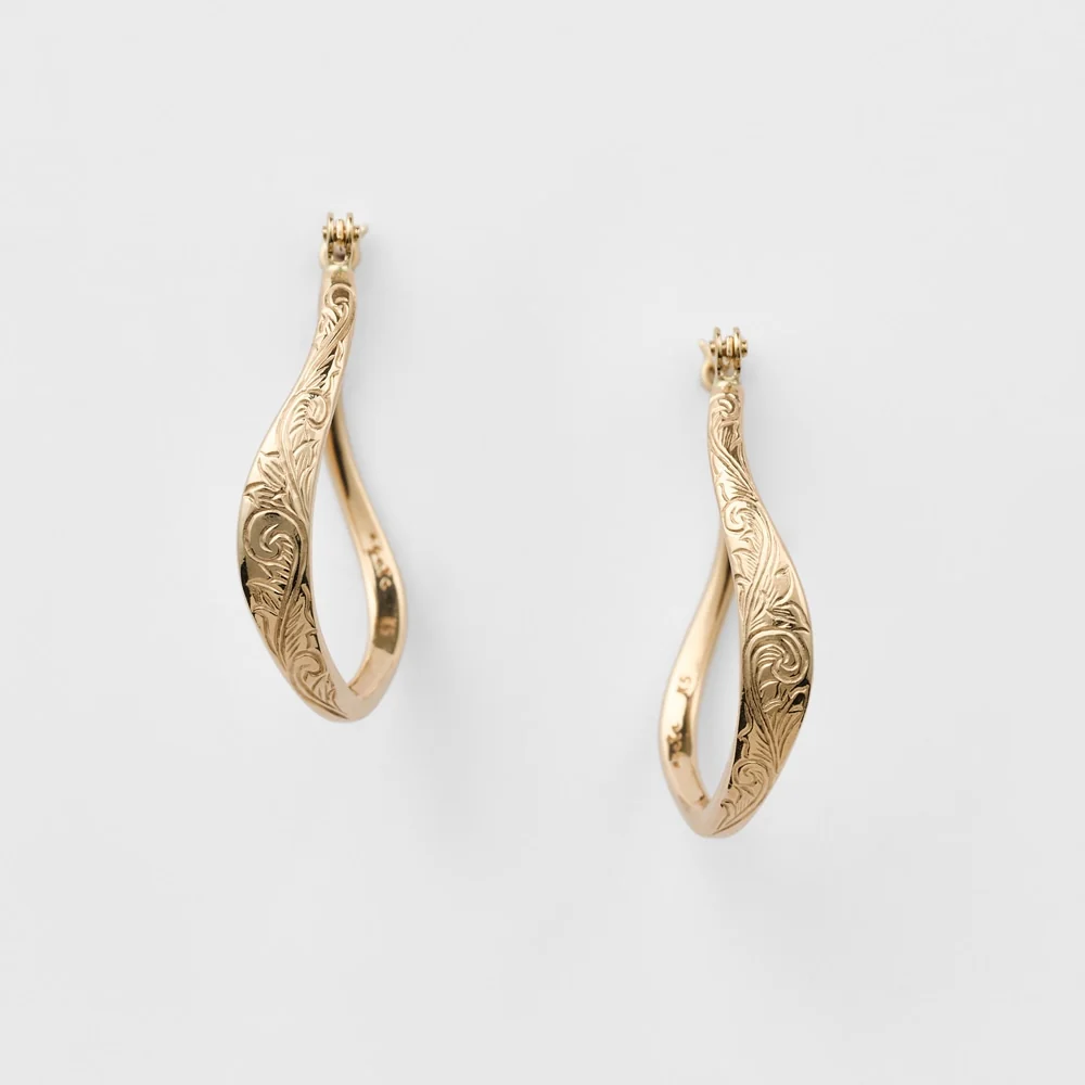 K5 Curved Earrings