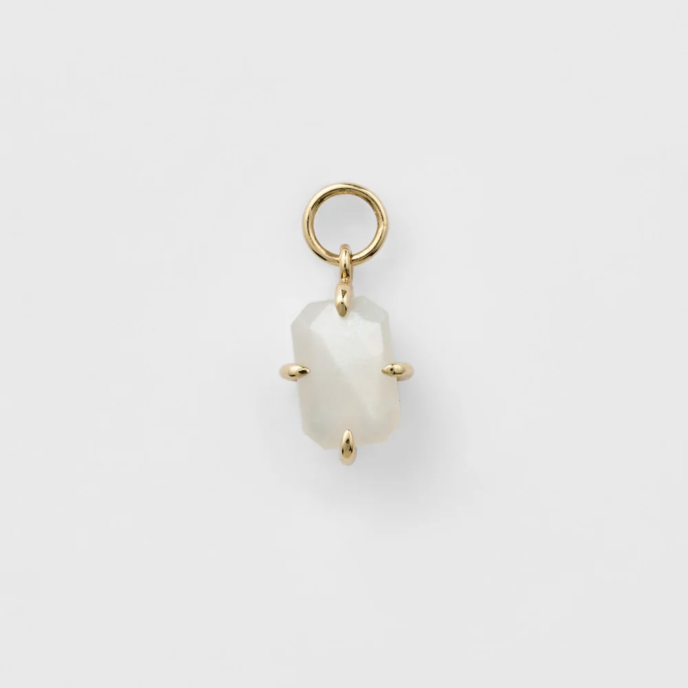 K10 Moonstone Earring Charm (Single)