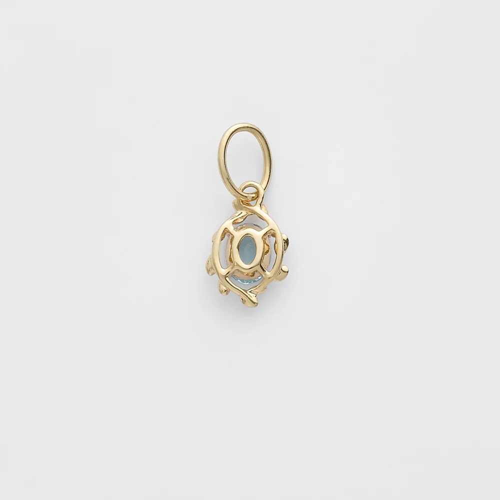 K10 Aquamarine Charm - Image 3