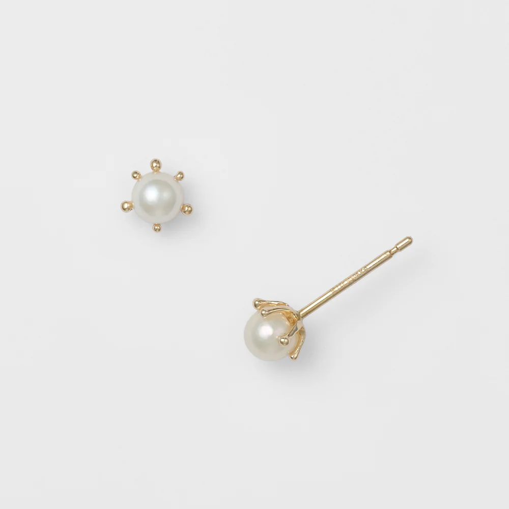 K10 Pearl Earrings - Image 2