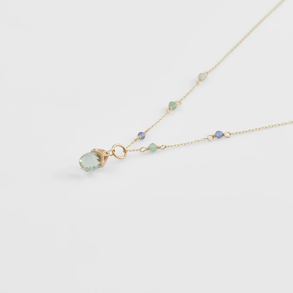K5/K10 Multi-Stone Necklace(2way) - Image 4