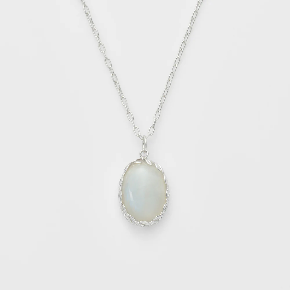 Silver Feldspar Charm - Image 3