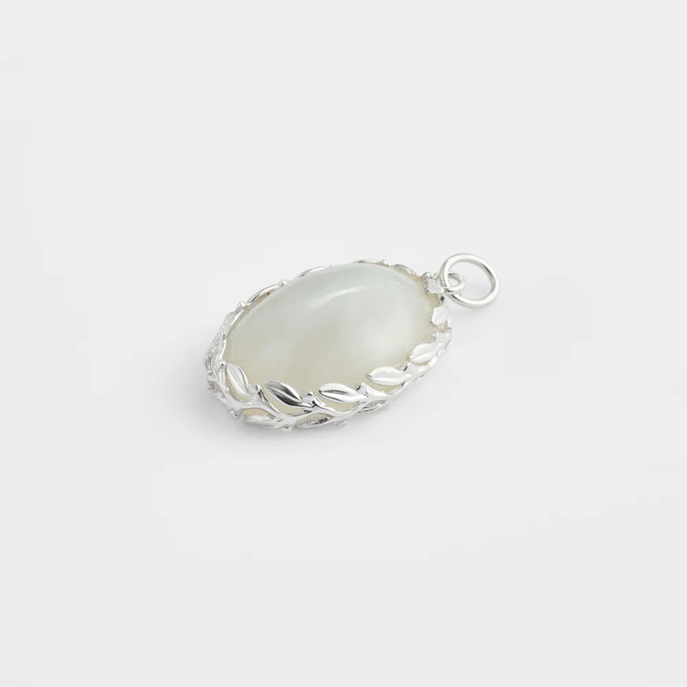 Silver Feldspar Charm - Image 4