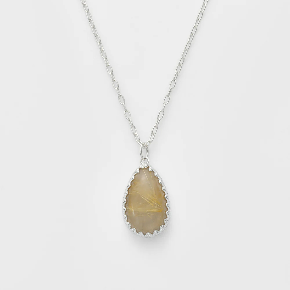 Silver Quartz Charm - Image 3