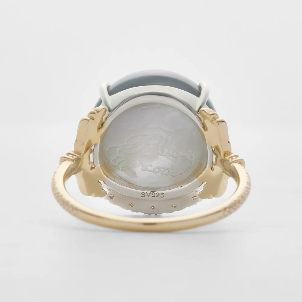 K10/Silver Pearl Ring ~agete 36th Anniversary~ - Image 3