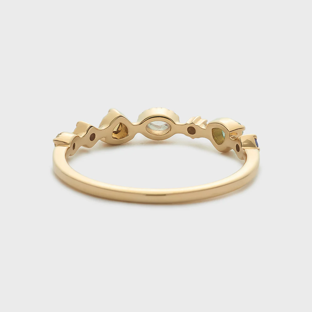 K10 Multi-Stone Ring - Image 3