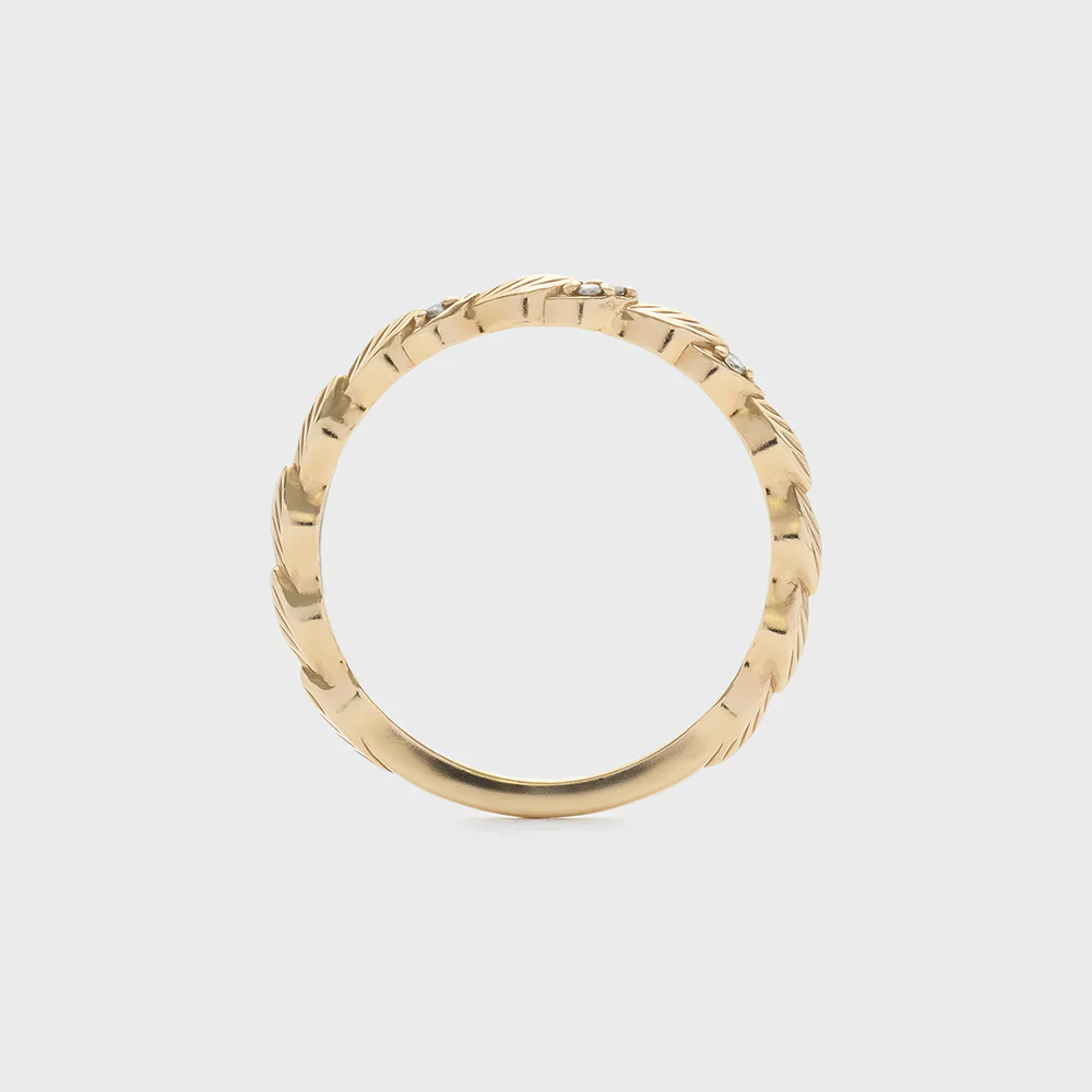 K5 Diamond Pinky Ring (0.02ct) - Image 4