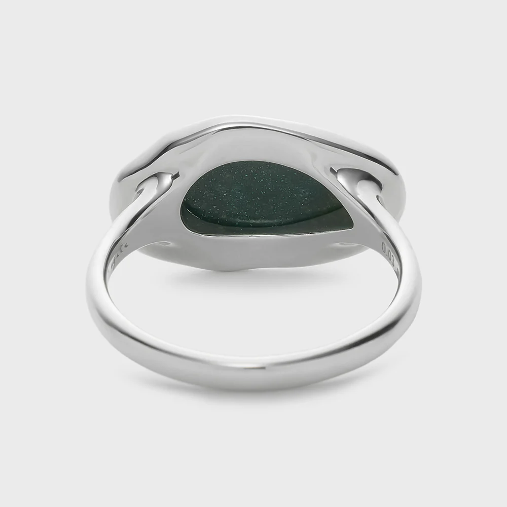 Silver Quartz Ring (0.03ct) - Image 3