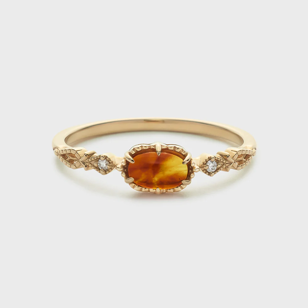 K5 Amber Ring