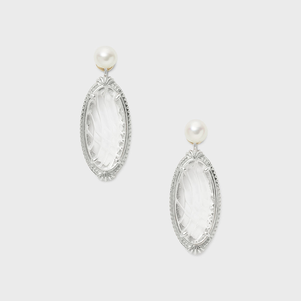 Silver/K10 Quartz Charm - Image 3